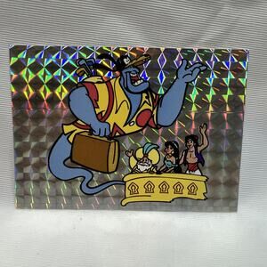 Disney Aladdin Jasmine Vending Machine Sticker Prism 1990's Vintage Rare